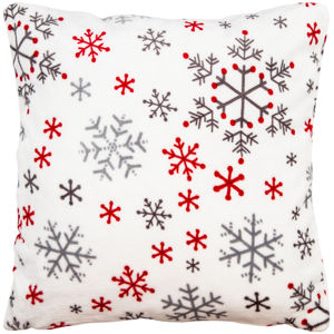 4Home Vianočná obliečka na vankúšik Snowflakes, 50 x 50 cm