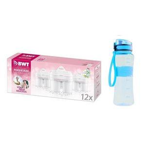 Náhradné filtre BWT magnesium 12ks + darček - športová fľaša