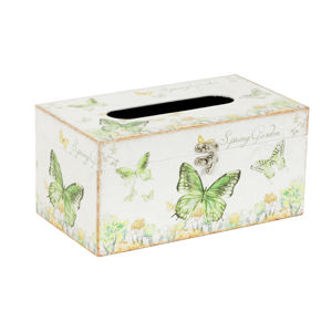 Box na vreckovky Farfalla, 25 cm
