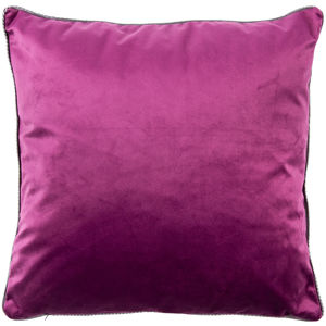Domarex Vankúš Glamour Velvet fialová, 40 x 40 cm