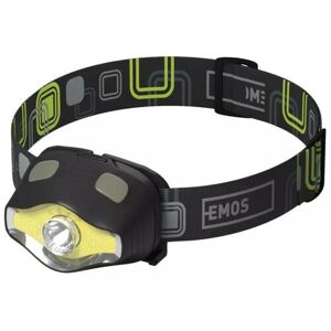 EMOS COB LED + LED P3536 čelovka
