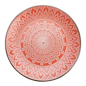 Florina Keramický dezertný tanier Maroko 20 cm, korálová