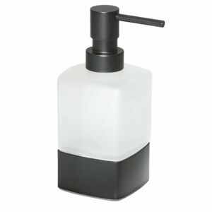 GEDY 545514 Lounge dávkovač mydla na postavenie, čierna mat
