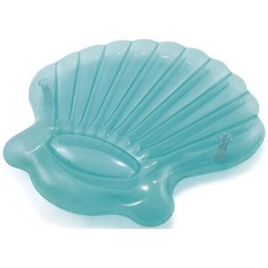 Intex Nafukovacie lehátko Seashell modrá, 191 cm