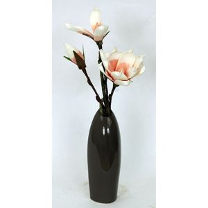 Keramická váza Acre hnedá, 25,5 cm 