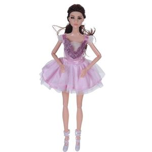 Koopman Bábika Ballerina ružová, 30 cm