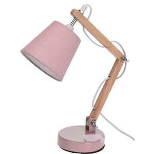 Stolná lampa Pastel tones ružová, 45 cm