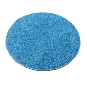 Vopi Kusový koberec Color shaggy modrá, 120 cm