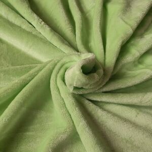 Prestieradlo Mikroplyš zelená, 180 x 200 cm