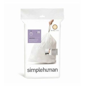 Simplehuman Vrecia do odpadkového koša Q 50-65 l, 20 ks