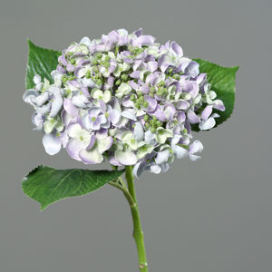 Umelá hortenzia svetlofialová, 44 cm