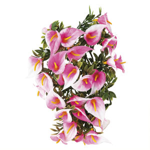Umelé kvetiny kala, ružová, 30 cm,  HTH