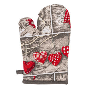Trade Concept Vianočná chňapka Christmas Heart, 17 x 27 cm