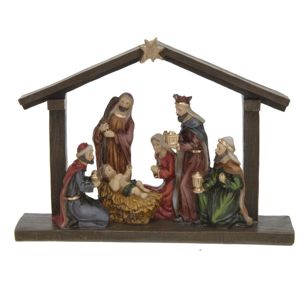Vianočná dekorácia Hviezda nad Betlehemom, 20,3 x 5,5 x 15 cm