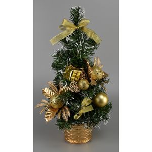 Vianočný stromček Vestire zlatá, 35 cm