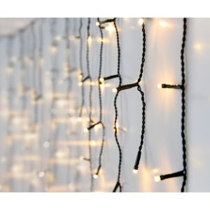 Vianočný svetelný dážď 360 LED, IP44, 12 m, teplá biela