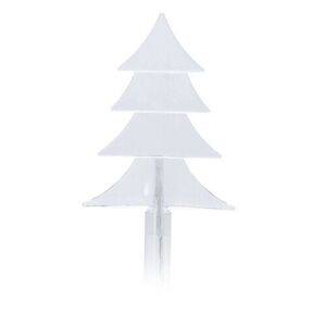 Vonkajšie vianočné osvetlenie Stromček, 5 ks, 15 LED teplá biela, s časovačom